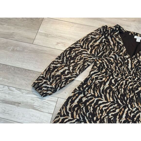 Sofia Vergara animal print maxi/midi dress size S - Picture 4 of 13